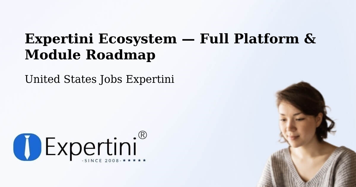 Expertini Ecosystem — Full Platform & Module Roadmap – Clay